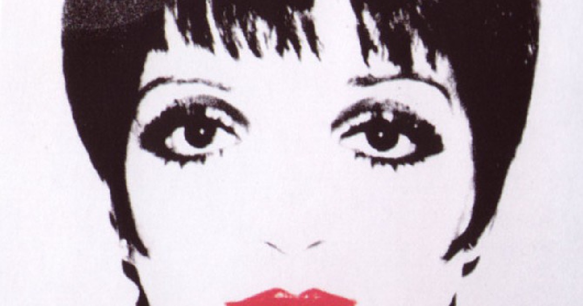 andy warhol liza minnelli painting